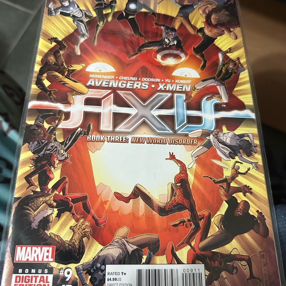 Marvel Avengers X-Men Axis #9 comic